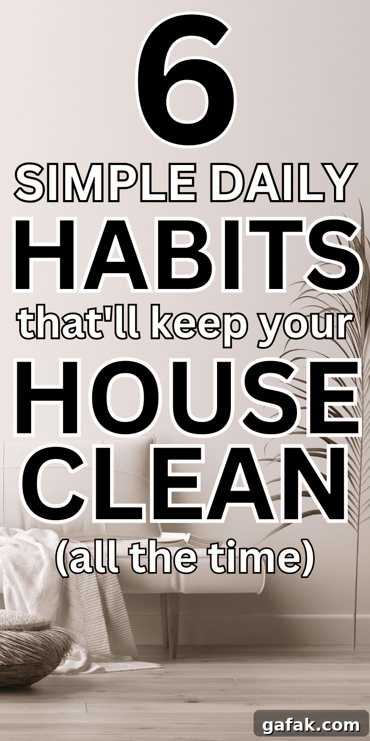 30-minute daily cleaning schedule