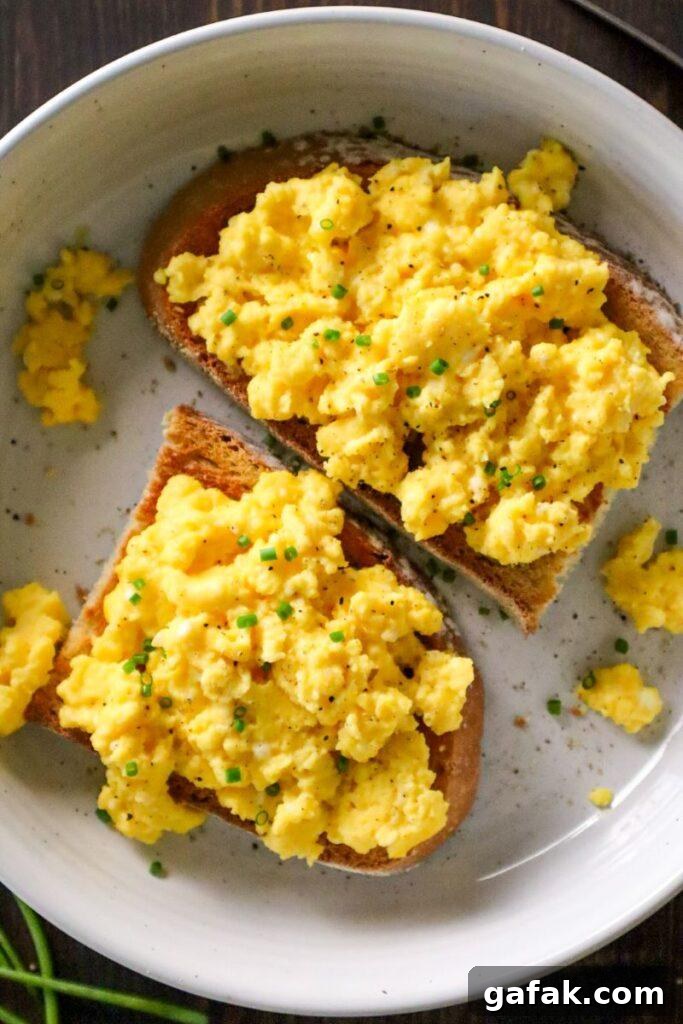 cottage cheese scrambled eggs