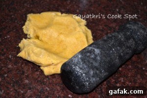Pounding dough