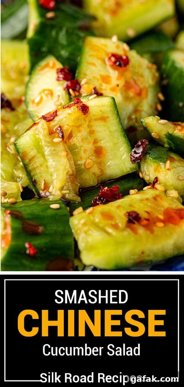 titled image (and shown): smashed chinese cucumber salad