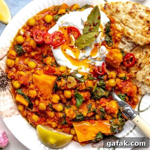 Fatteh with Pita, Hummus, and Creamy Yogurt Bowl 17 Chickpea stew.