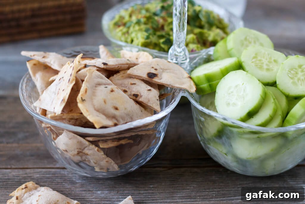 herbed cassava tortilla chips