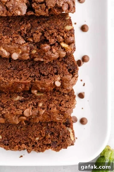 Chocolate Zucchini Bread