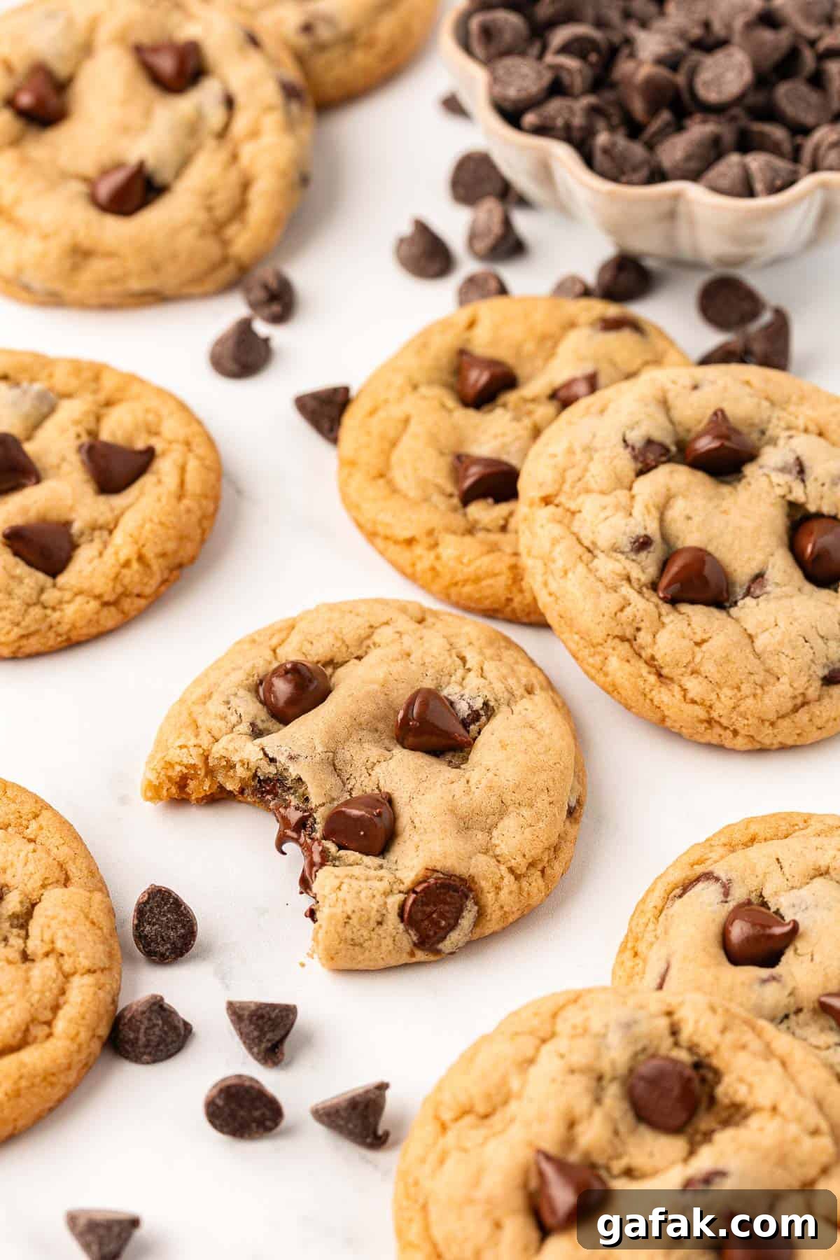 Vegan Chocolate Chip Cookie Recipe: Crispy Outside, Chewy Inside 16 vegan chocolate chip cookies