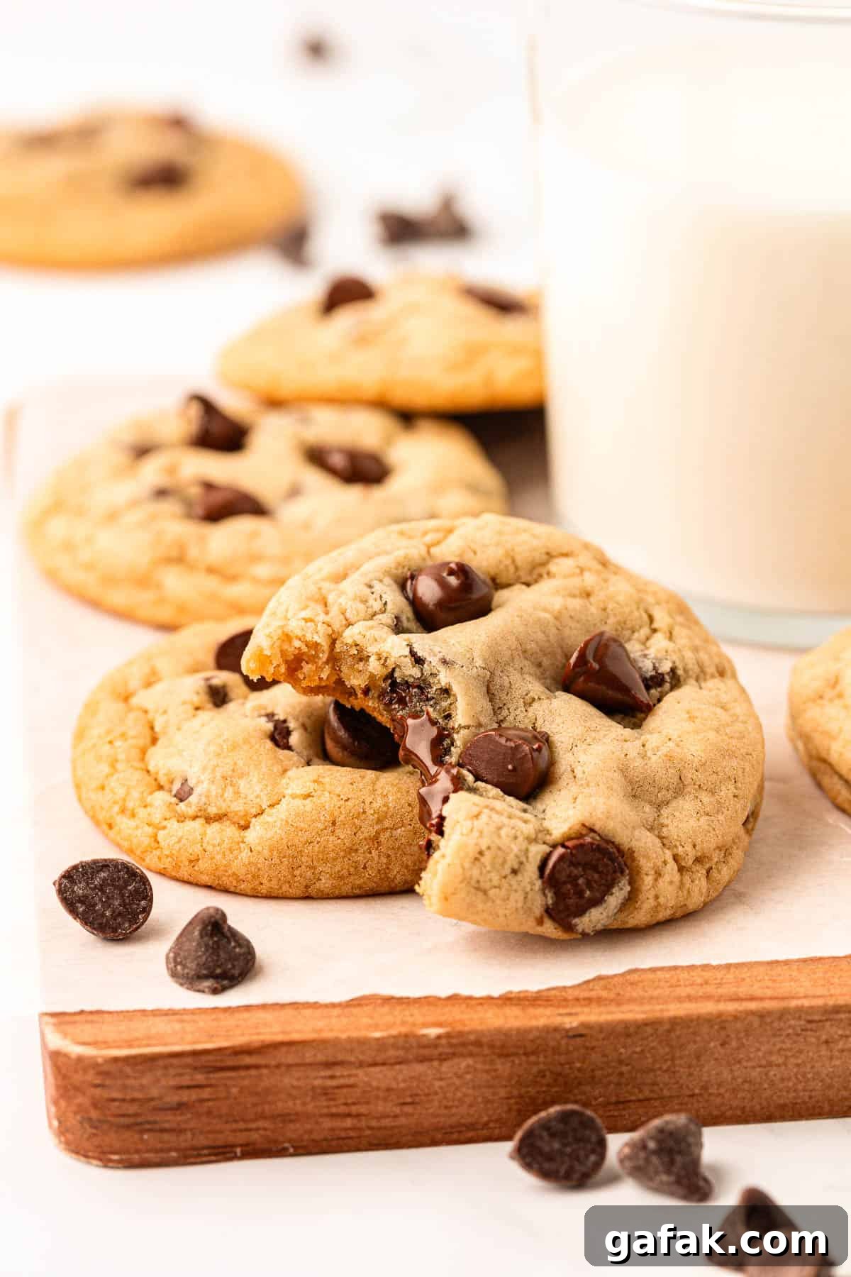Vegan Chocolate Chip Cookie Recipe: Crispy Outside, Chewy Inside 18 vegan chocolate chip cookies