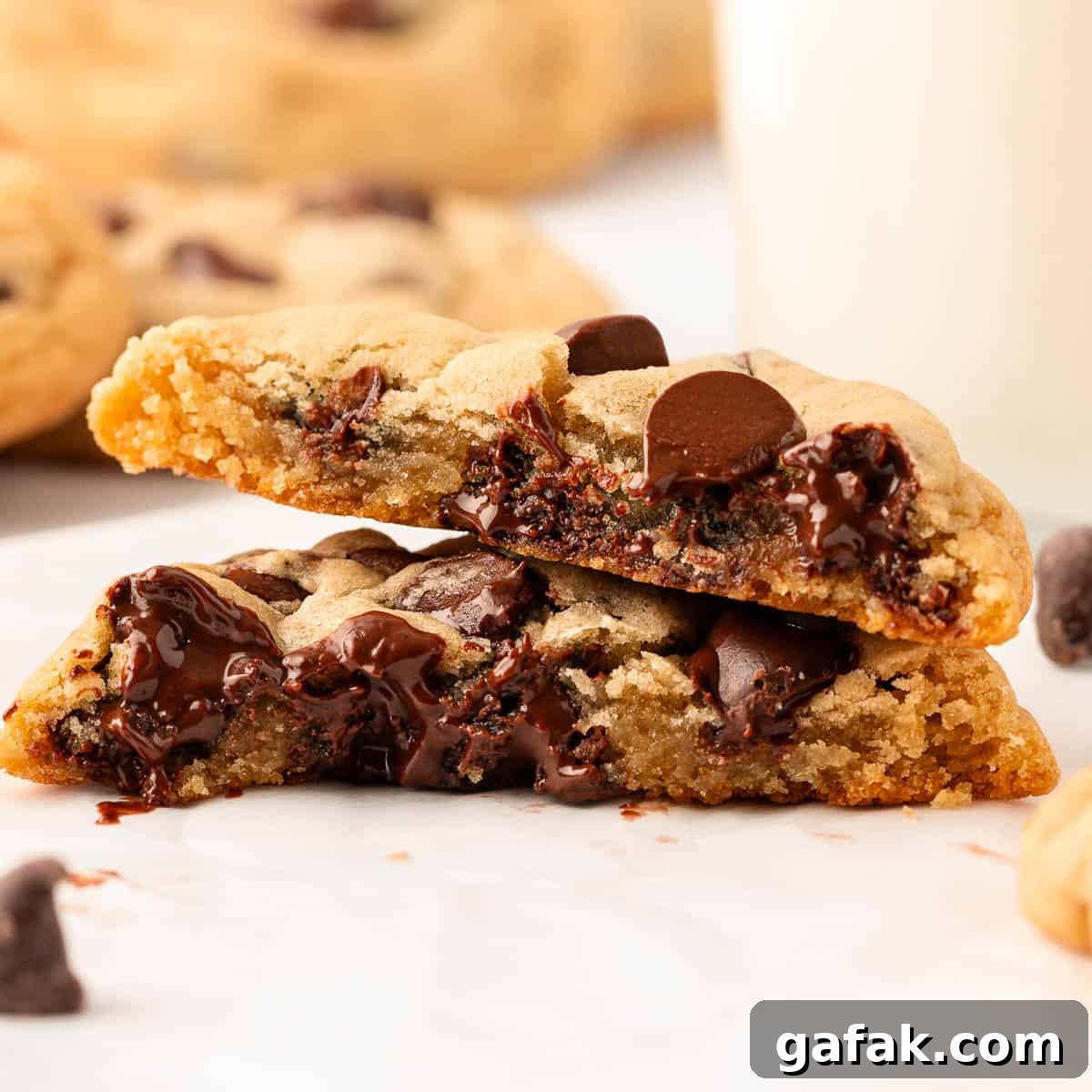 Vegan Chocolate Chip Cookie Recipe: Crispy Outside, Chewy Inside 3 vegan chocolate chip cookies