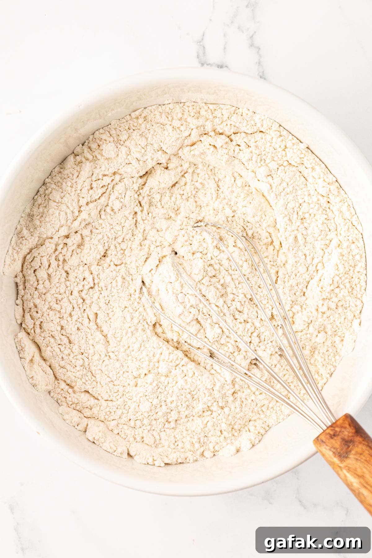 Vegan Chocolate Chip Cookie Recipe: Crispy Outside, Chewy Inside 6 whisking the dry ingredients together