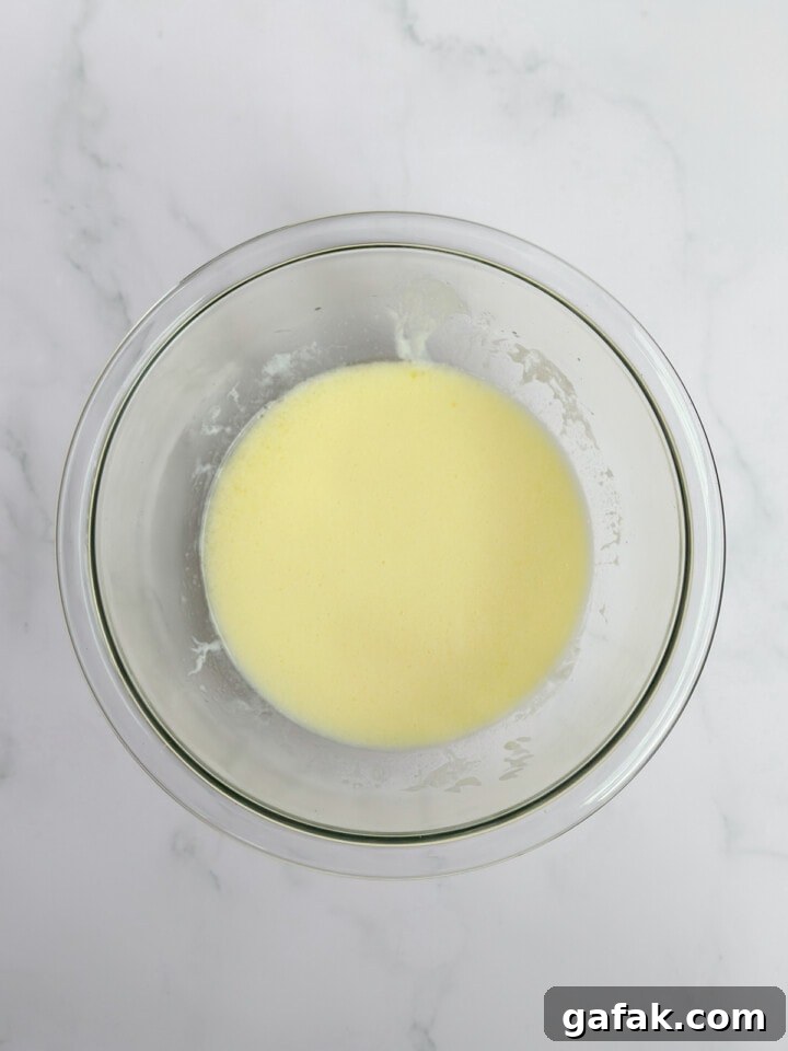 wet ingredients.