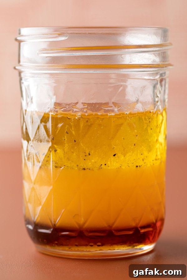 Maple Citrus Salad Dressing