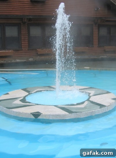 Natural hot springs Natural hot springs pool