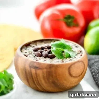 Refried Black Beans
