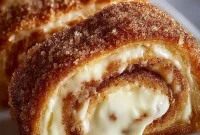Homemade Cream Cheese Cinnamon Sugar Rolls